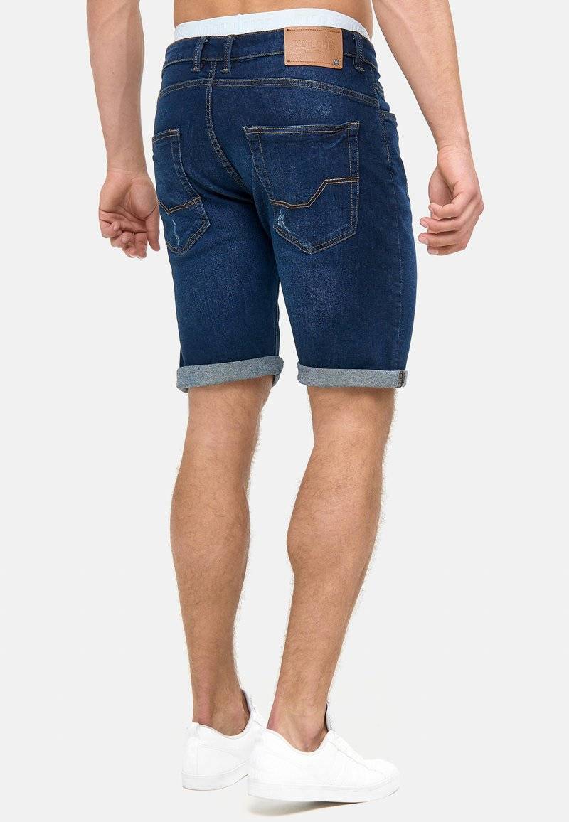 INDICODE JEANS INDICODE JEANS INCADEN - Denim shorts - blau Zeitlich begrenztes Angebot