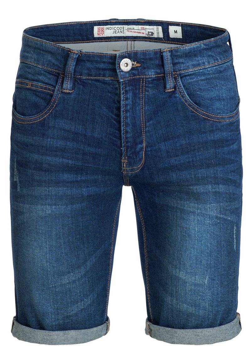 INDICODE JEANS INDICODE JEANS INCADEN - Denim shorts - blau Zeitlich begrenztes Angebot