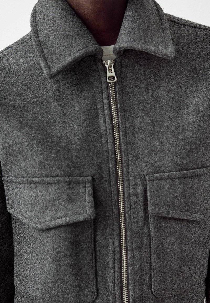 Bershka Bershka Summer jacket - blue grey Bestseller