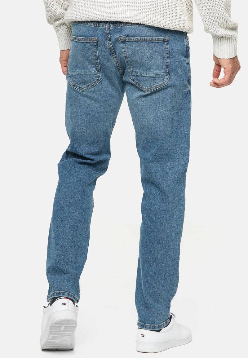 INDICODE JEANS INDICODE JEANS INSANTINO - Straight leg jeans - medium dark cloud Tiefpreis