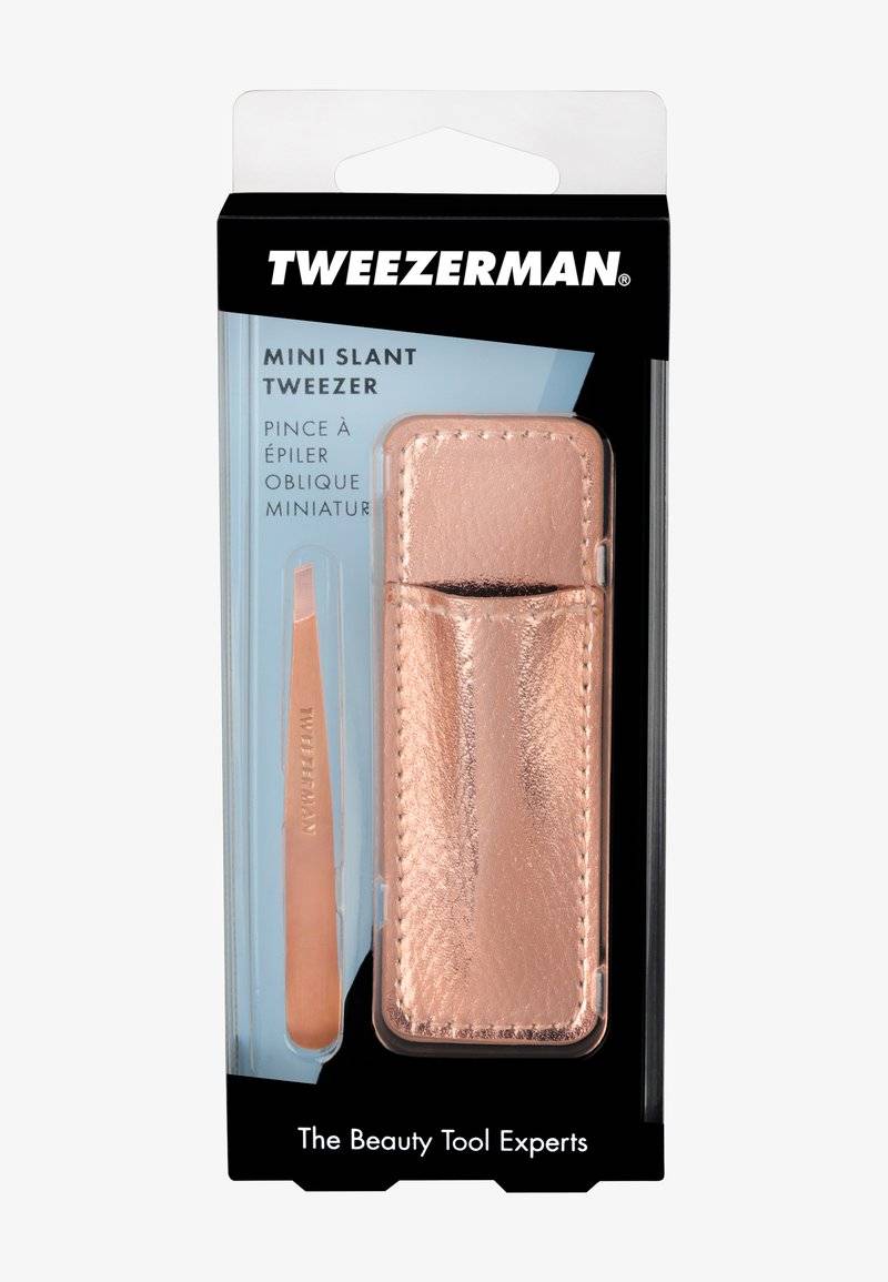 TWEEZERMAN TWEEZERMAN ROSE GOLD MINI SLANT WITH CASE - Hair removal tool JETZT KAUFEN