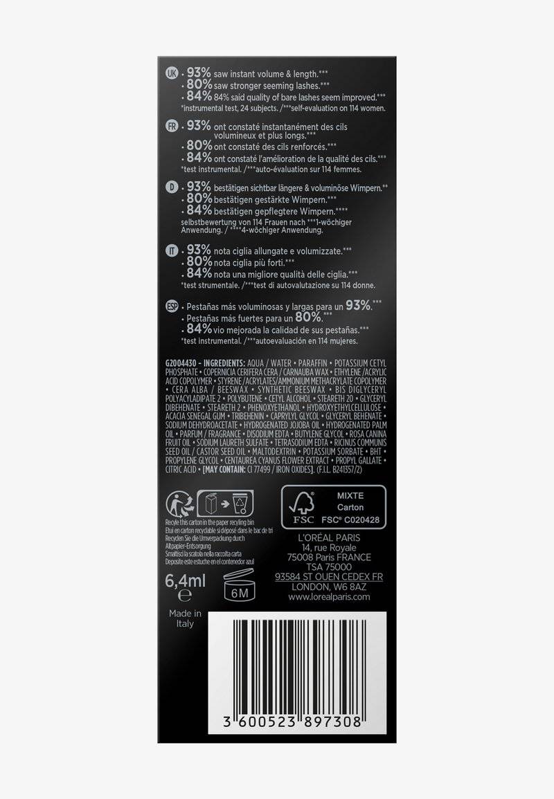 L'Oréal Paris L'Oréal Paris LASH PARADISE - Mascara - intense black Rabatte dieses Monats