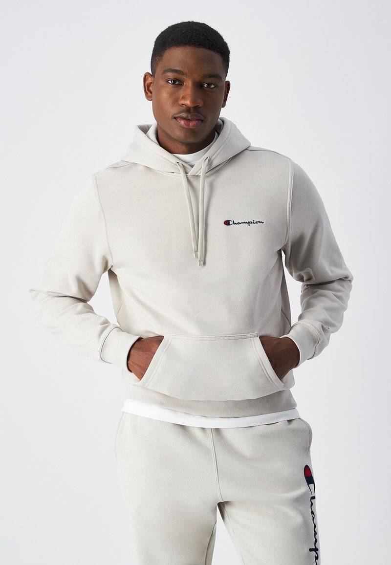 Champion Champion ICONS LOGO - Hoodie - beige