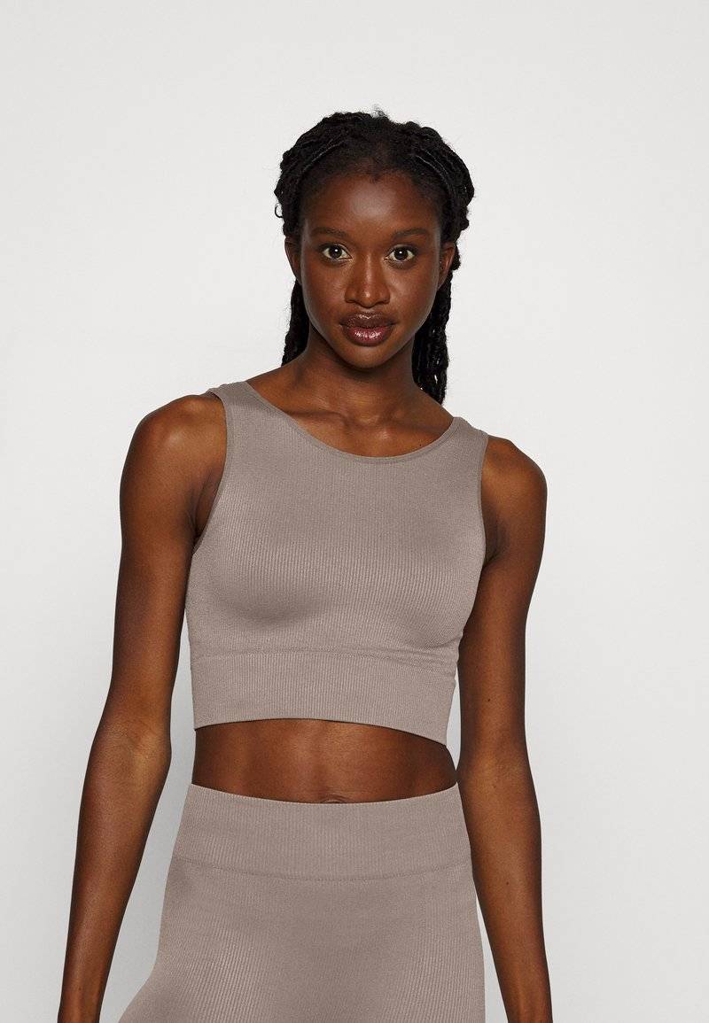 ONLY Play ONLY Play ONPJAIA LIFE SEAM SHORT - Top - brown Sonderangebot