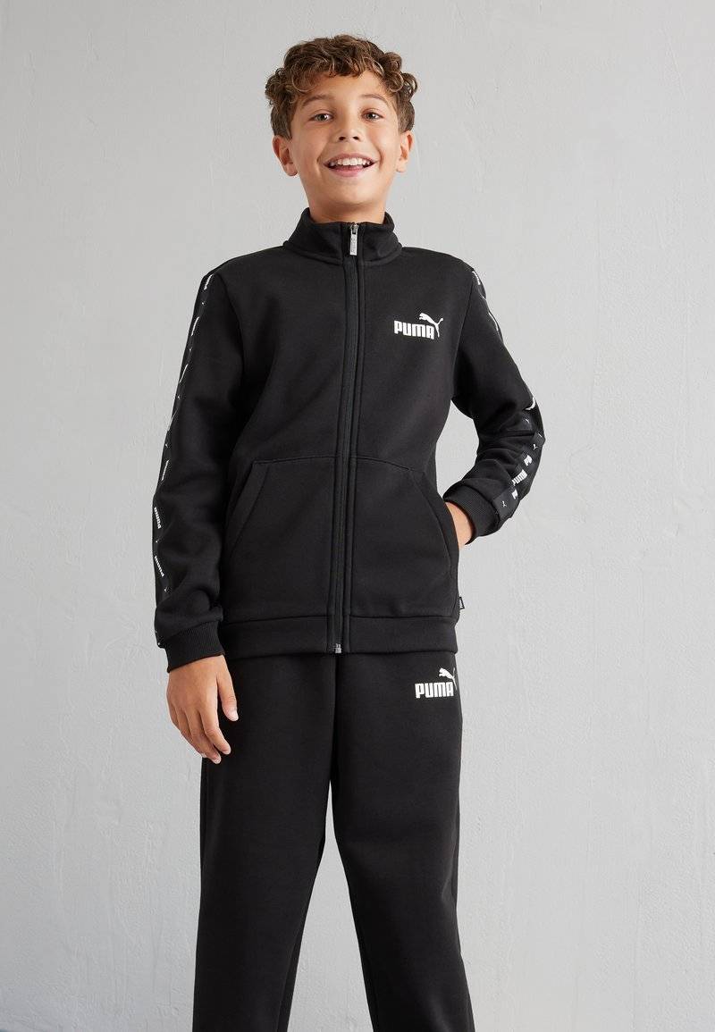 Puma Puma TAPE SWEAT SUIT UNISEX SET - Tracksuit - black