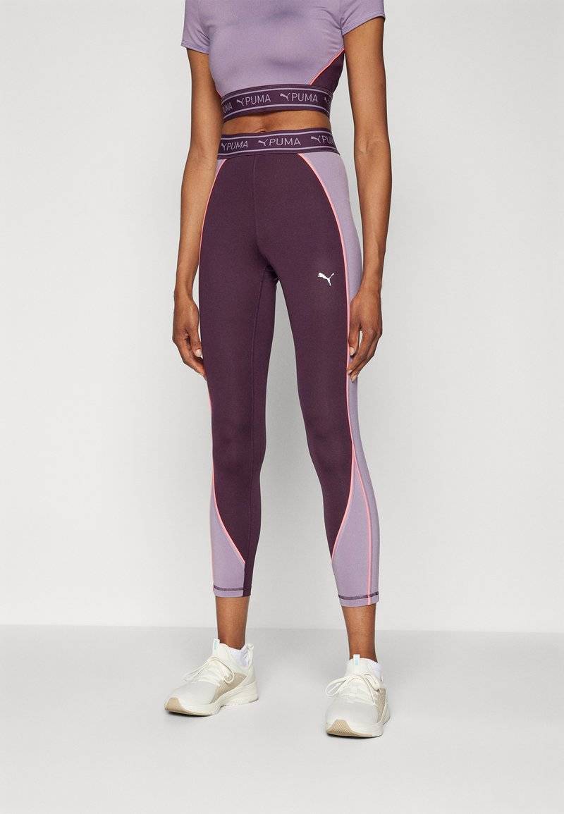 Puma Puma FIT TRAIN STRONG 7/8 - Leggings - midnight plum Saisonschlussverkauf
