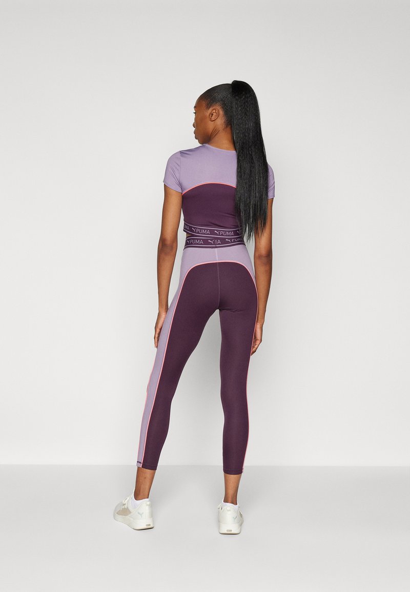 Puma Puma FIT TRAIN STRONG 7/8 - Leggings - midnight plum Saisonschlussverkauf