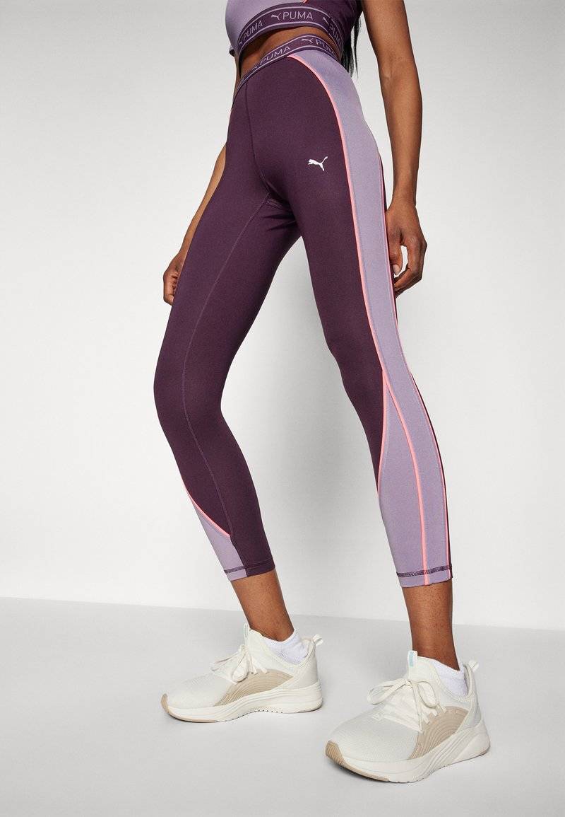 Puma Puma FIT TRAIN STRONG 7/8 - Leggings - midnight plum Saisonschlussverkauf