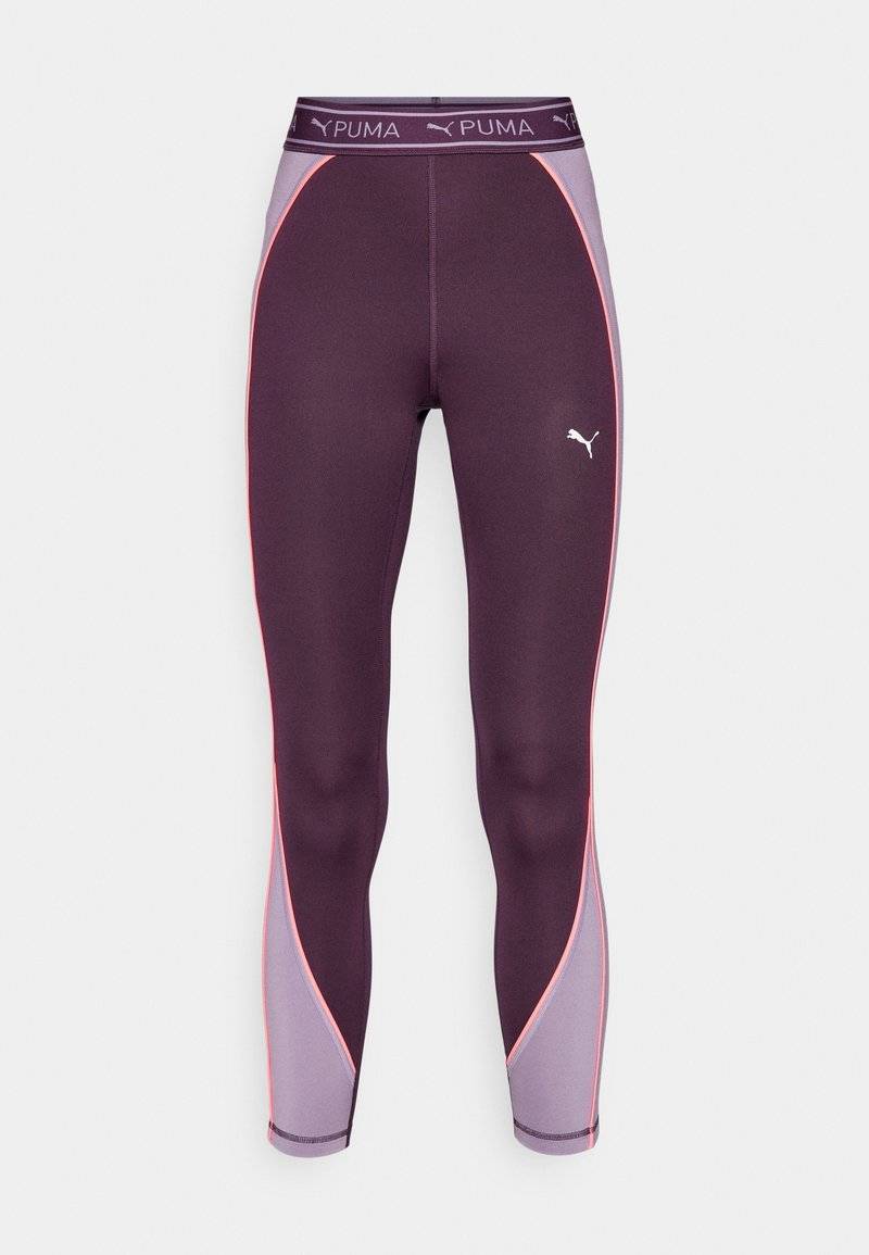 Puma Puma FIT TRAIN STRONG 7/8 - Leggings - midnight plum Saisonschlussverkauf