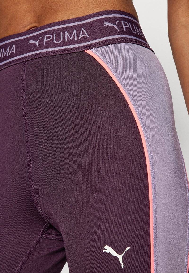Puma Puma FIT TRAIN STRONG 7/8 - Leggings - midnight plum Saisonschlussverkauf