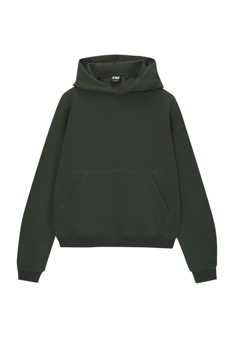 PULL&BEAR PULL&BEAR BOXY - Hoodie - dark green Vatertagsangebot