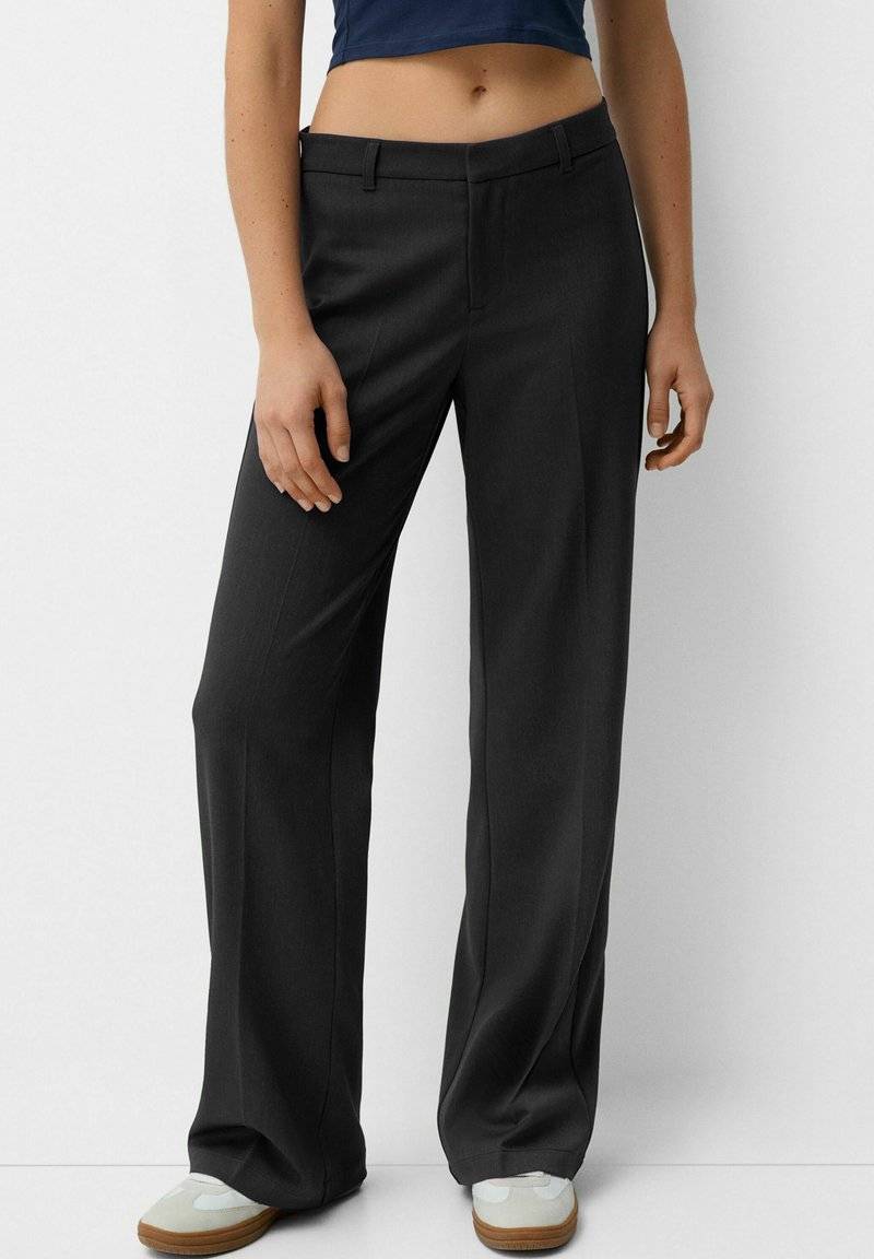 Bershka Bershka Trousers - mottled grey