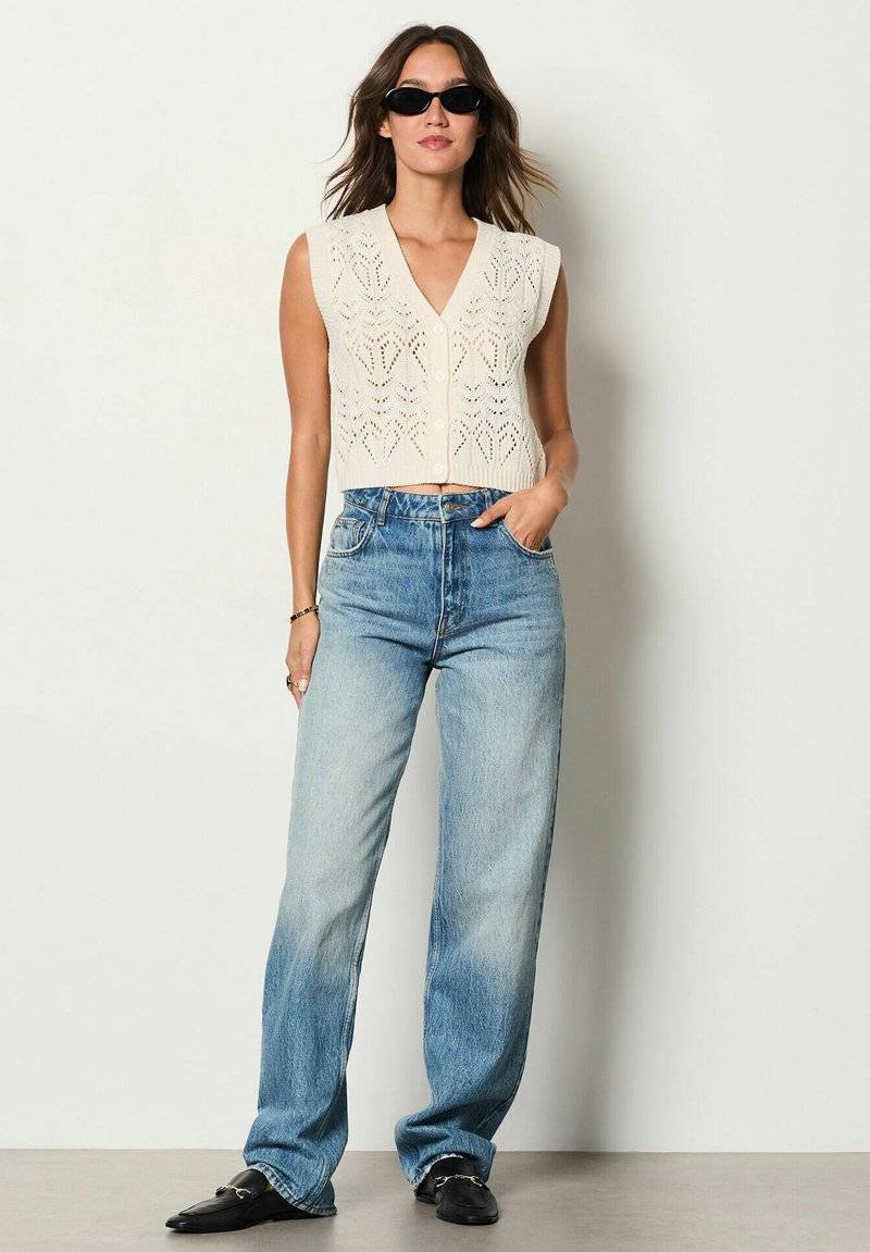 Etam Etam FOLIO - Waistcoat - ecru Blitzangebot