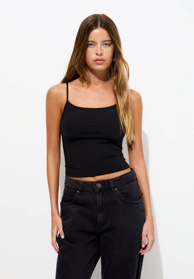 PULL&BEAR PULL&BEAR STRAPPY PACK OF 2 - Top - white Sonderangebote