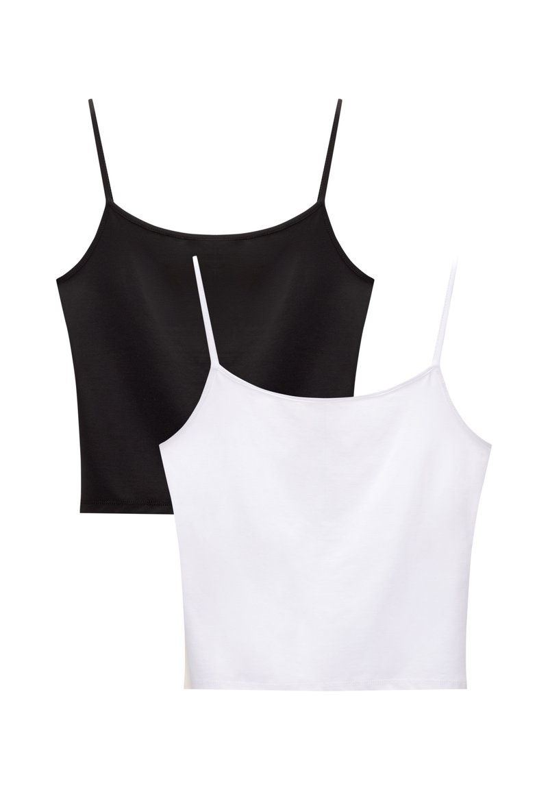 PULL&BEAR PULL&BEAR STRAPPY PACK OF 2 - Top - white Sonderangebote