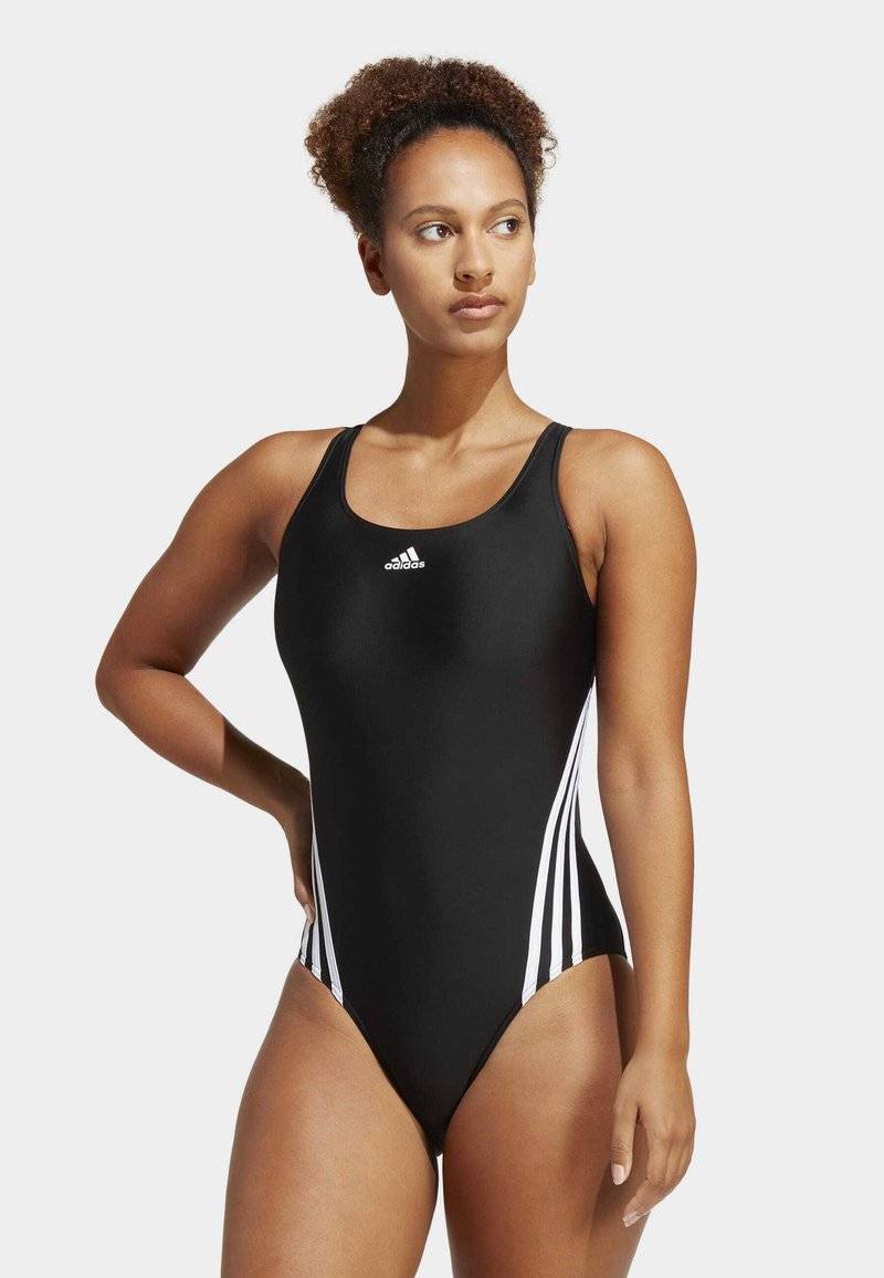 adidas Sportswear adidas Sportswear ADIDAS 3-STRIPES - Swimsuit - black white