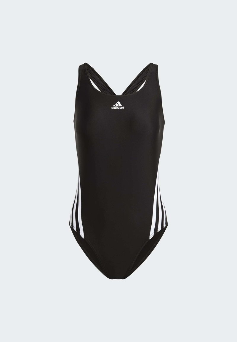 adidas Sportswear adidas Sportswear ADIDAS 3-STRIPES - Swimsuit - black white Wochenangebot