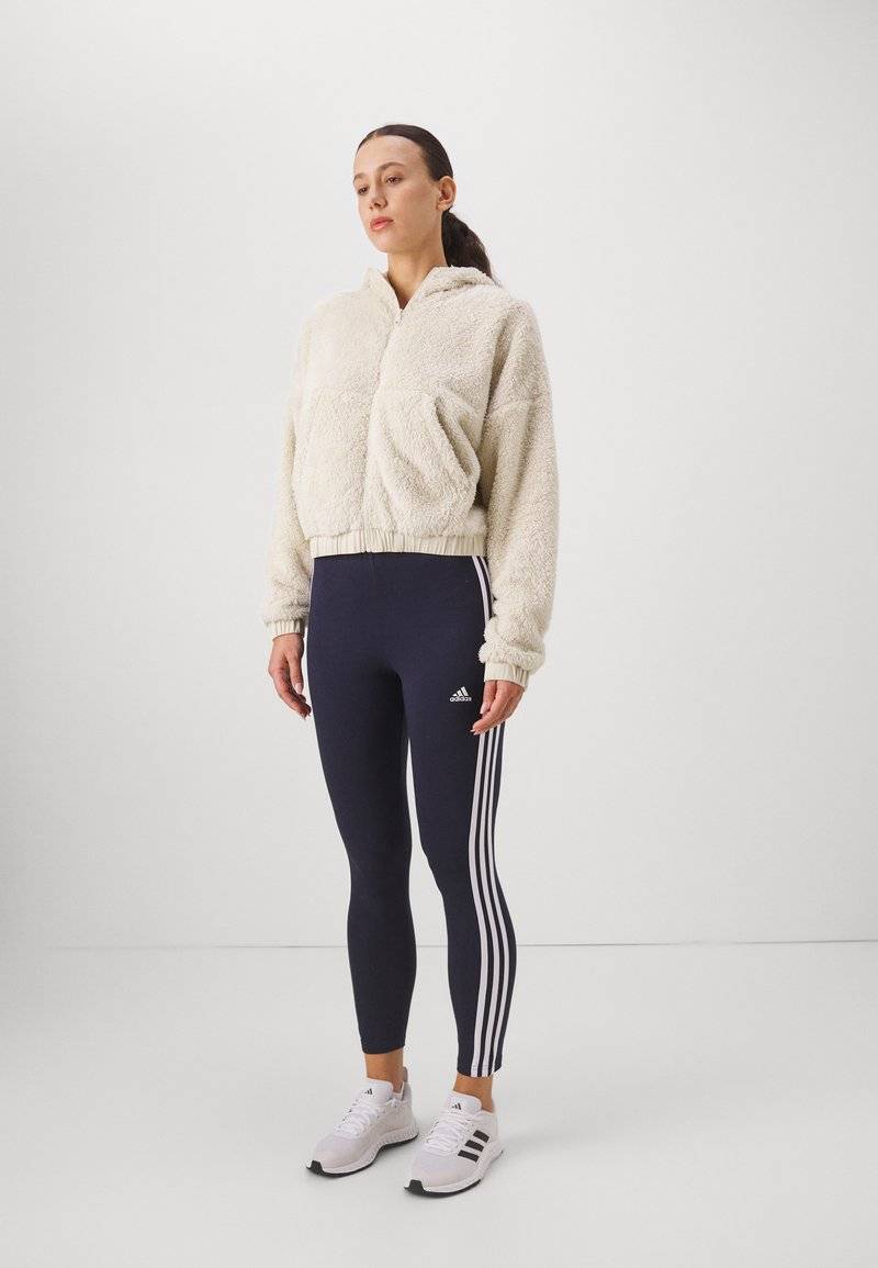 adidas Sportswear adidas Sportswear ESSENTIALS 3 STRIPES HIGH WAISTED - Leggings Begrenzte Freigabe