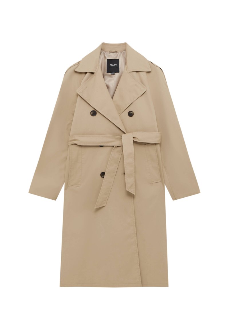 PULL&BEAR PULL&BEAR BASIC - Trenchcoat - beige JETZT KAUFEN