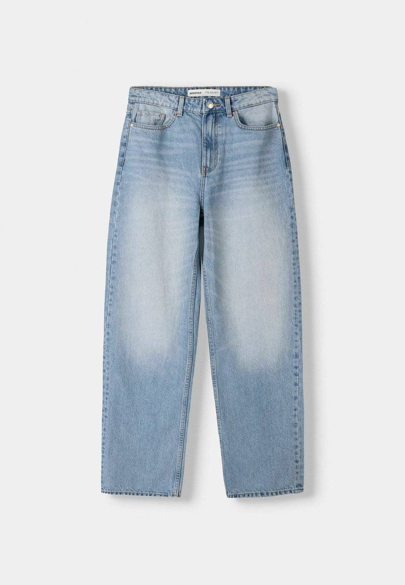 Bershka Bershka MOM - Straight leg jeans Neueste Stile