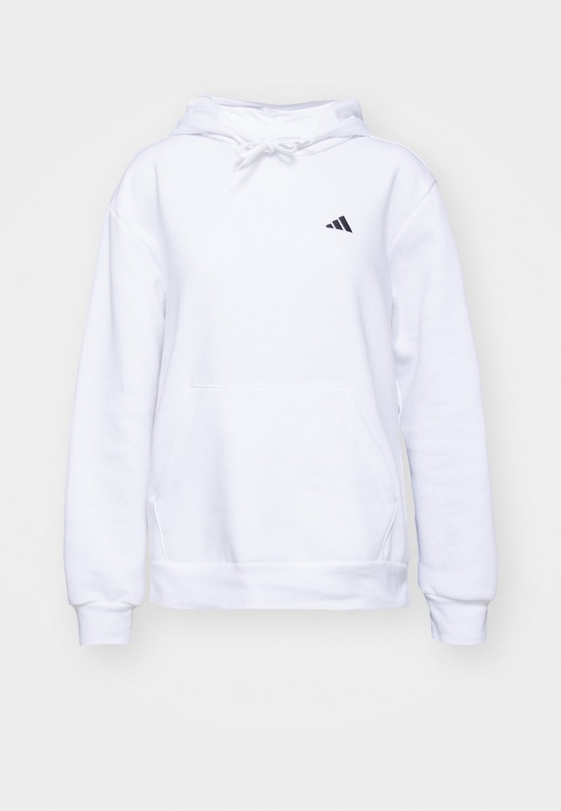 adidas Sportswear adidas Sportswear ESSENTIALS SMALL LOGO FEEL COZY HOODIE - Hoodie - white Bis zu 60% Rabatt