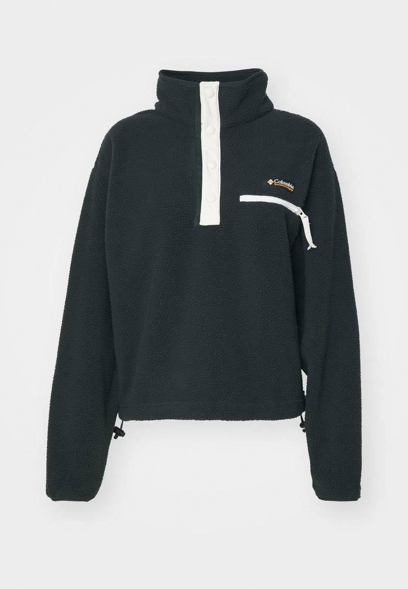Columbia Columbia HELVETIA™ CROPPED HALF SNAP - Fleece jumper - black Speichern exportieren