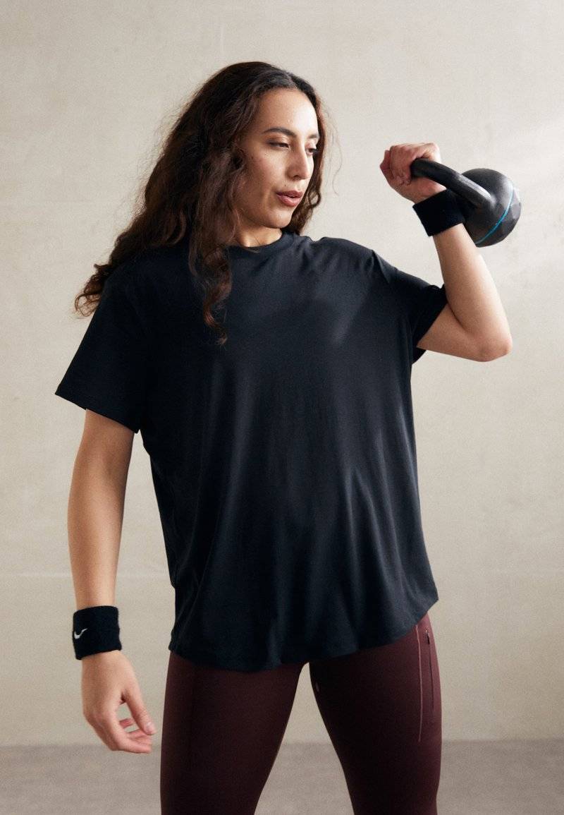 Nike Performance Nike Performance ONE RELAXED TOP - Sports T-shirt - black