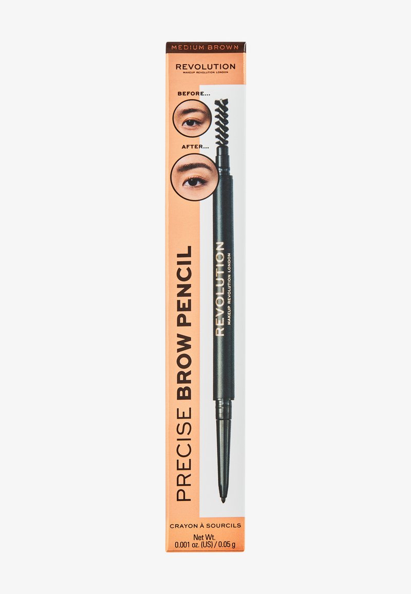 Makeup Revolution Makeup Revolution REVOLUTION PRECISE BROW PENCIL - Eyebrow pencil - medium brown Rabatt