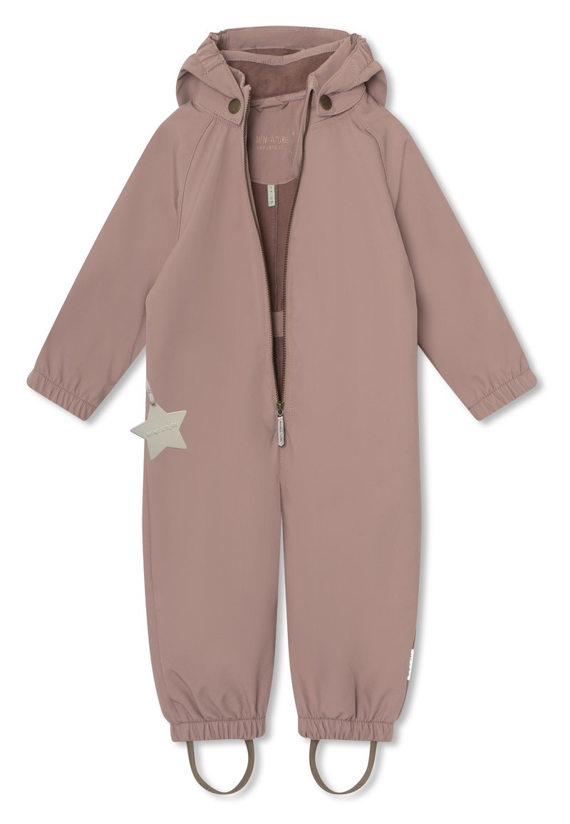 MINI A TURE MINI A TURE MATARNO SUIT UNISEX - Snowsuit - pale woodrose Lagerräumung