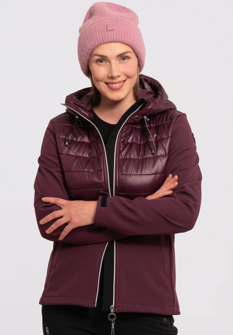 Luhta Luhta EMALRANTA - Soft shell jacket - pflaume