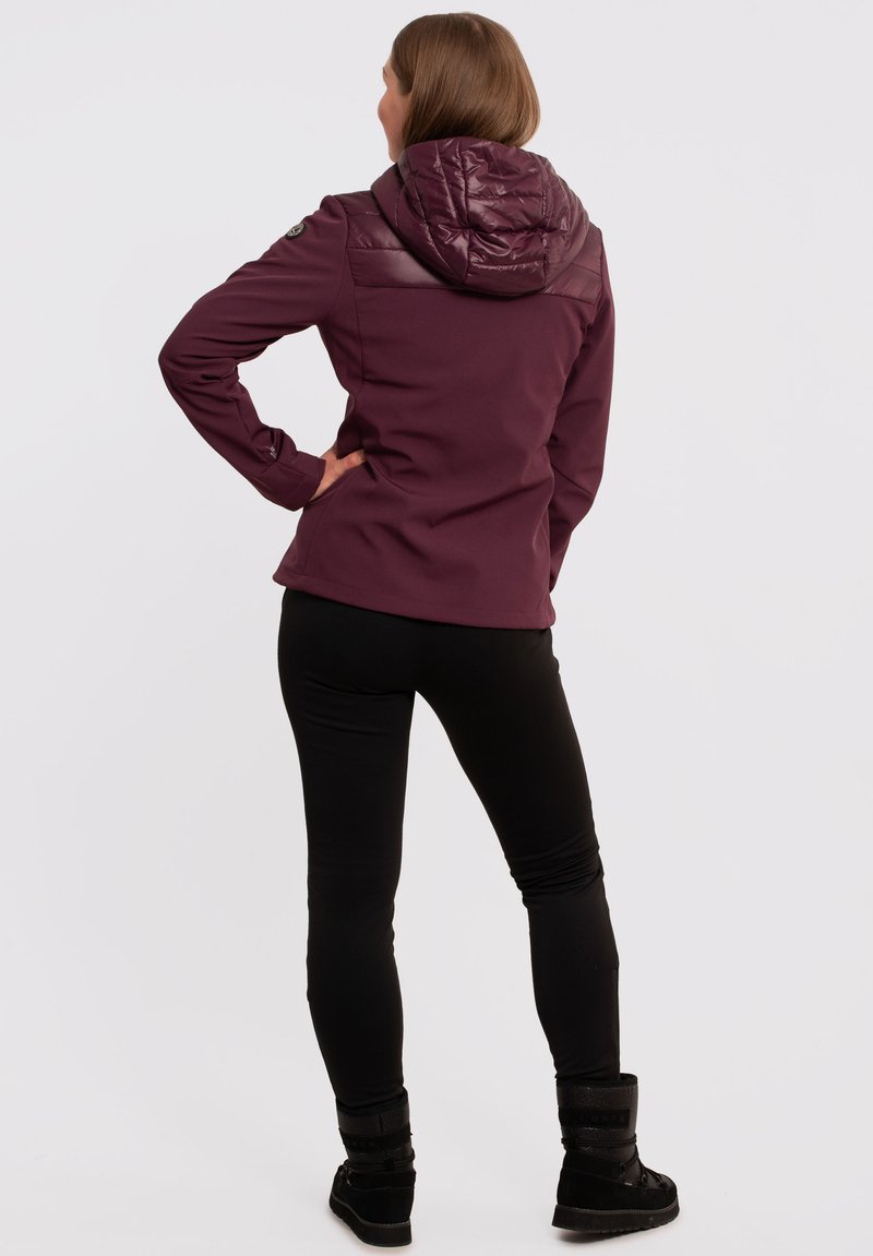Luhta Luhta EMALRANTA - Soft shell jacket - pflaume Online Outlet