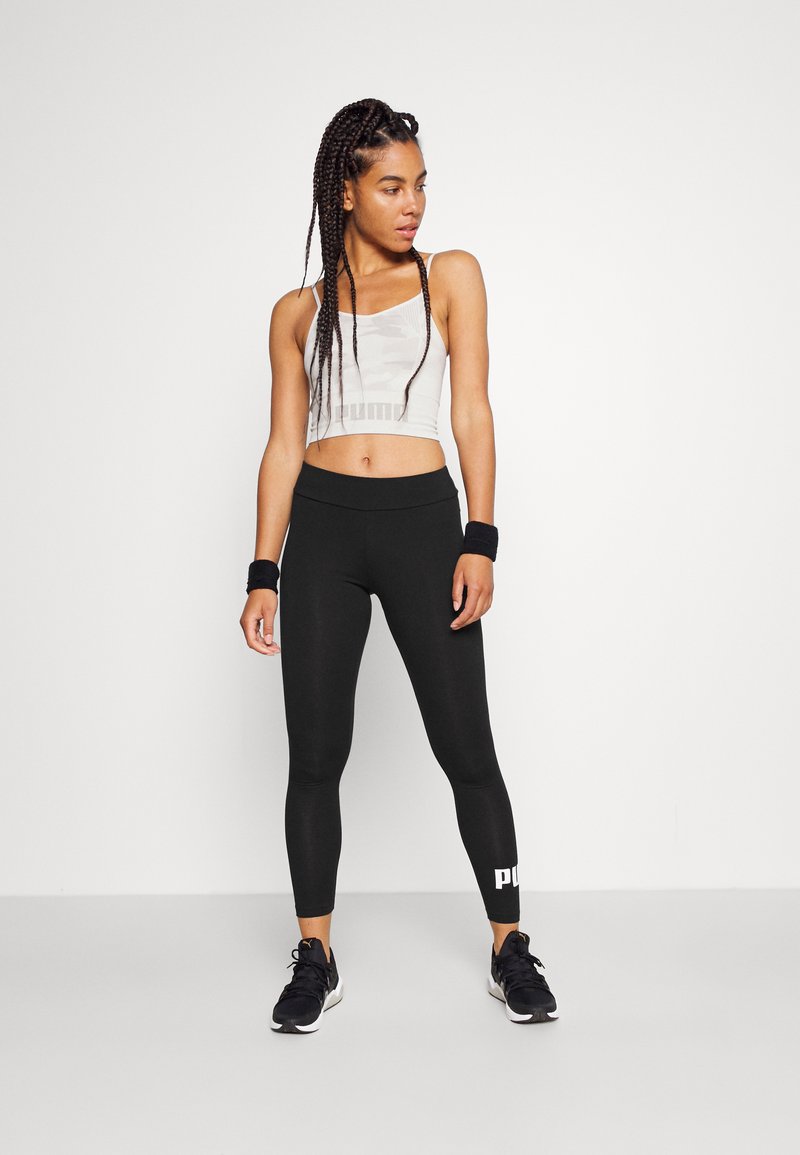 Puma Puma LOGO LEGGINGS - Leggings - black Saisonale Angebote