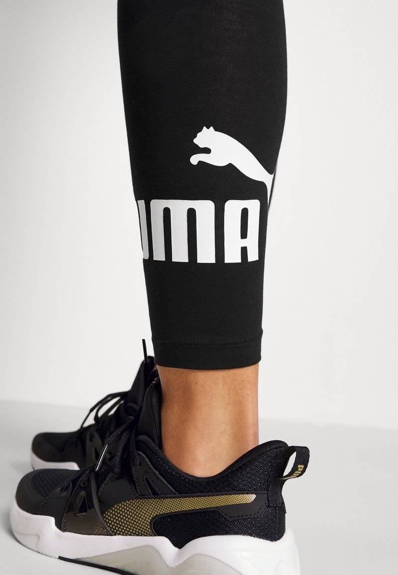 Puma Puma LOGO LEGGINGS - Leggings - black Saisonale Angebote