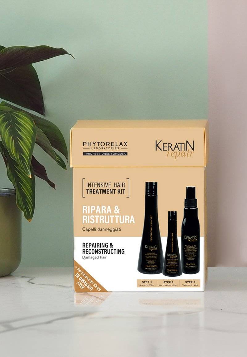 Phytorelax Phytorelax KERATIN REPAIRING AND RECONSTRUCTING TREATMENT KIT (REPAIR SH - Hair set - not defined Bis zu 60% Rabatt