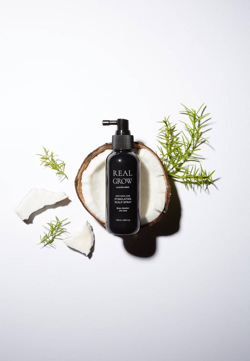 RATED GREEN RATED GREEN REAL GROW ANTI HAIR LOSS STIMULATING SCALP SPRAY - Hair treatment Nur noch ein Tag übrig