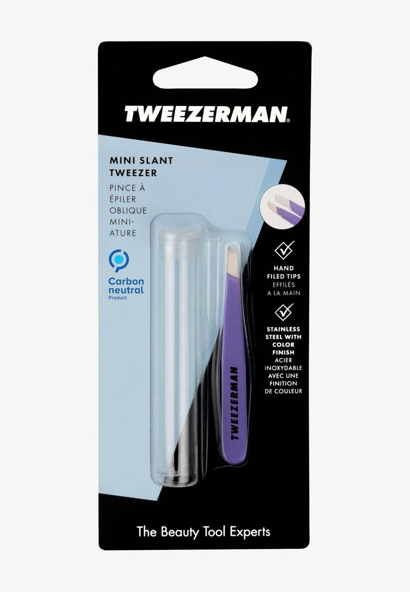 TWEEZERMAN TWEEZERMAN MINI SLANT TWEEZER - Hair removal tool - purple Verkauf