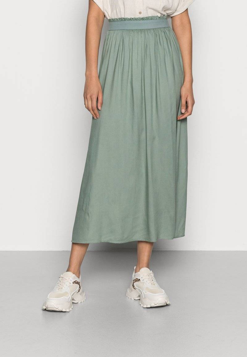 ONLY ONLY ONLVENEDIG - A-line skirt - chinois green