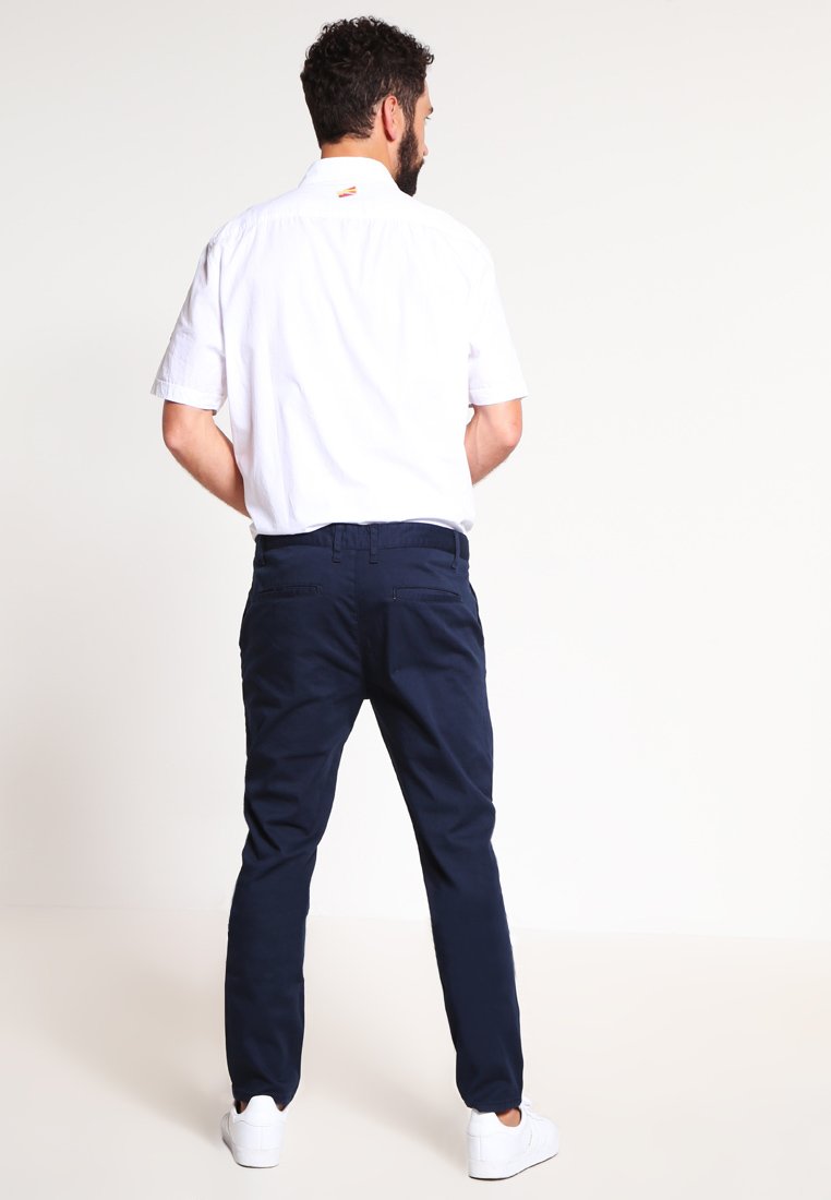 Pier One Pier One Chinos - dark blue Fabrik Onlineshop