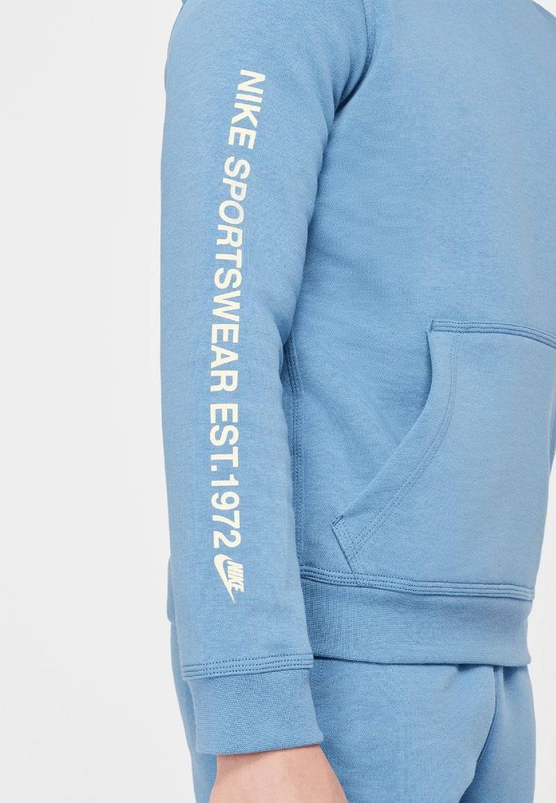 Nike Sportswear Nike Sportswear FLEECE HOODIE - Hoodie - aegean storm Rabatt