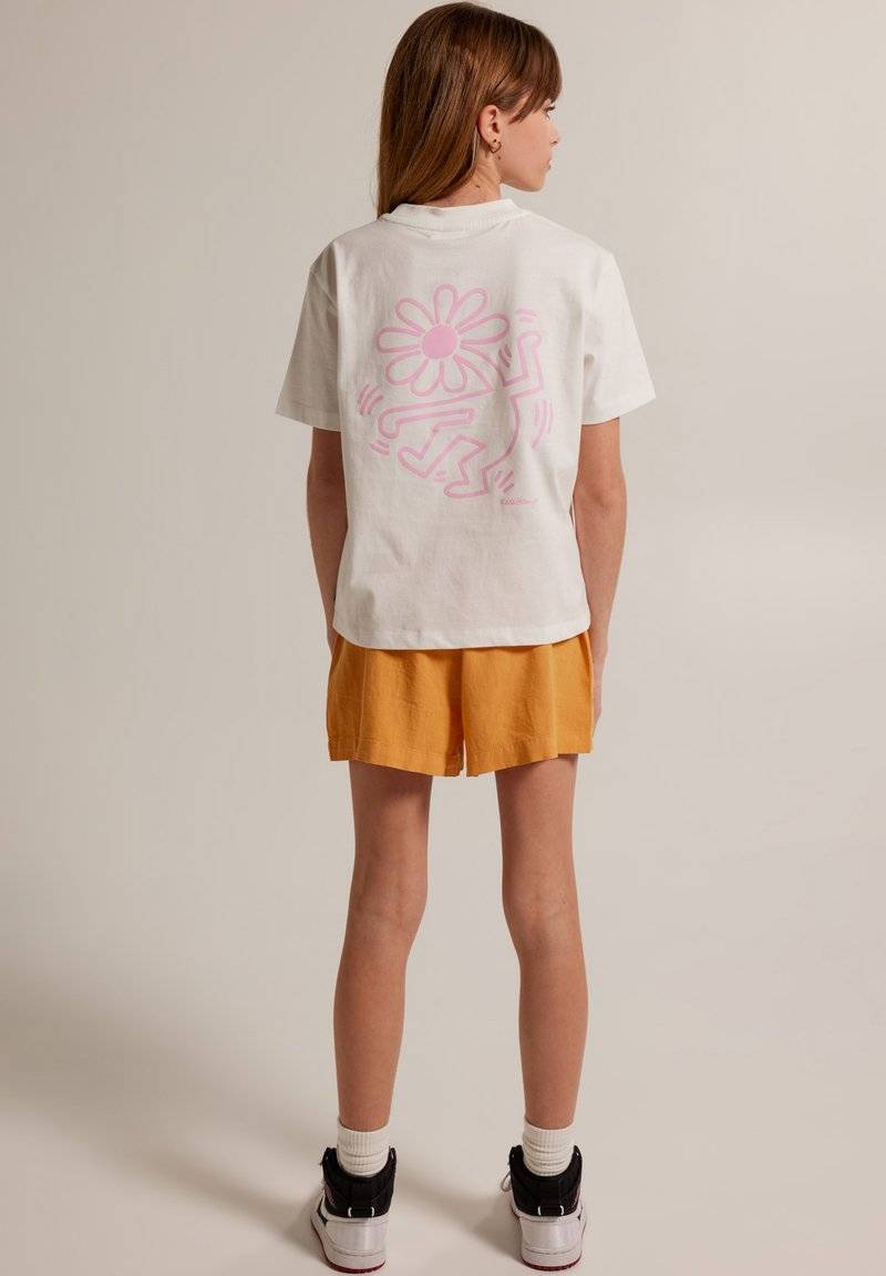 America Today America Today ELA JR - Print T-shirt - off white Großer Ausverkauf