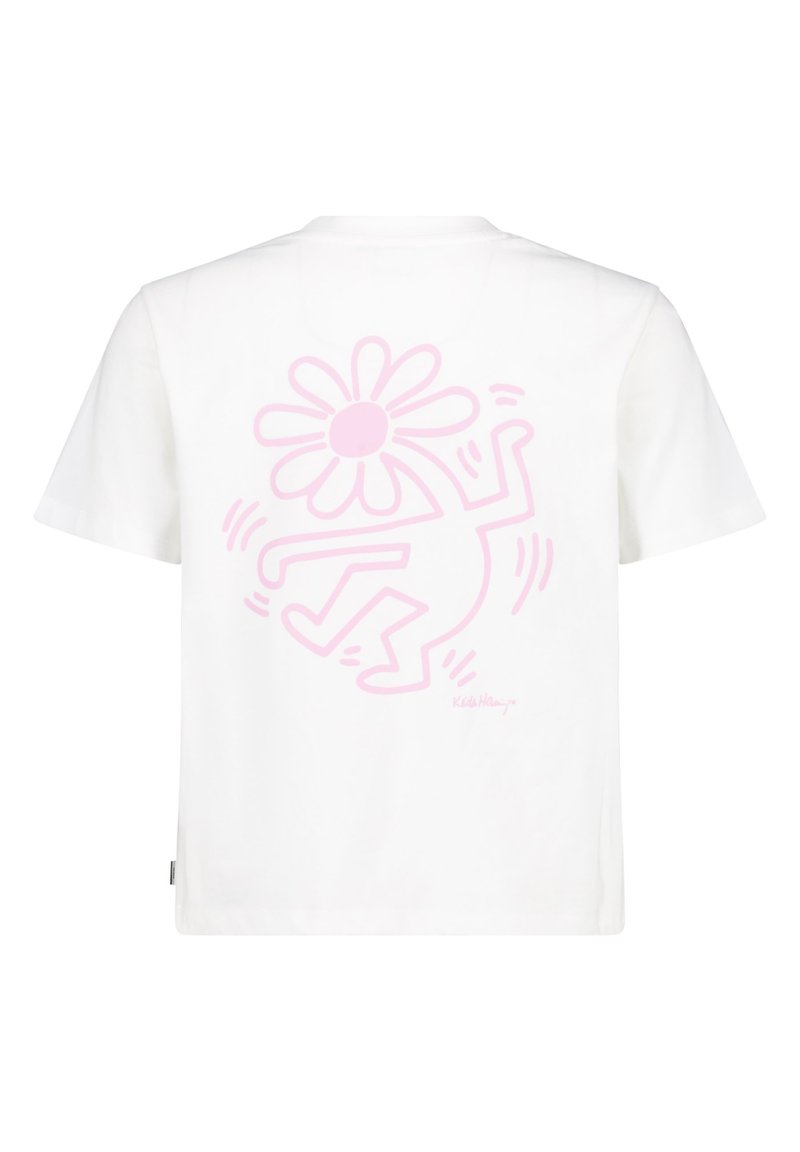 America Today America Today ELA JR - Print T-shirt - off white Großer Ausverkauf