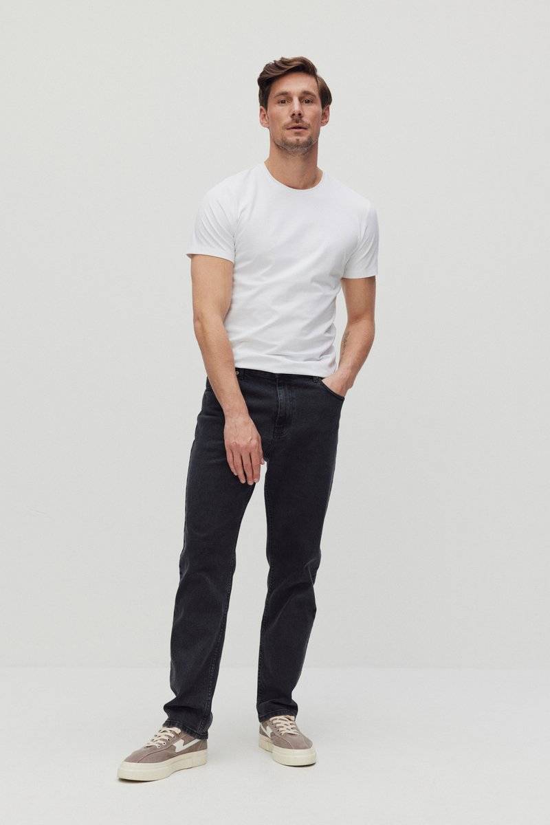 Bläck Bläck CORE BASIC SLIM FIT� - Basic T-shirt - white Saisonschlussverkauf