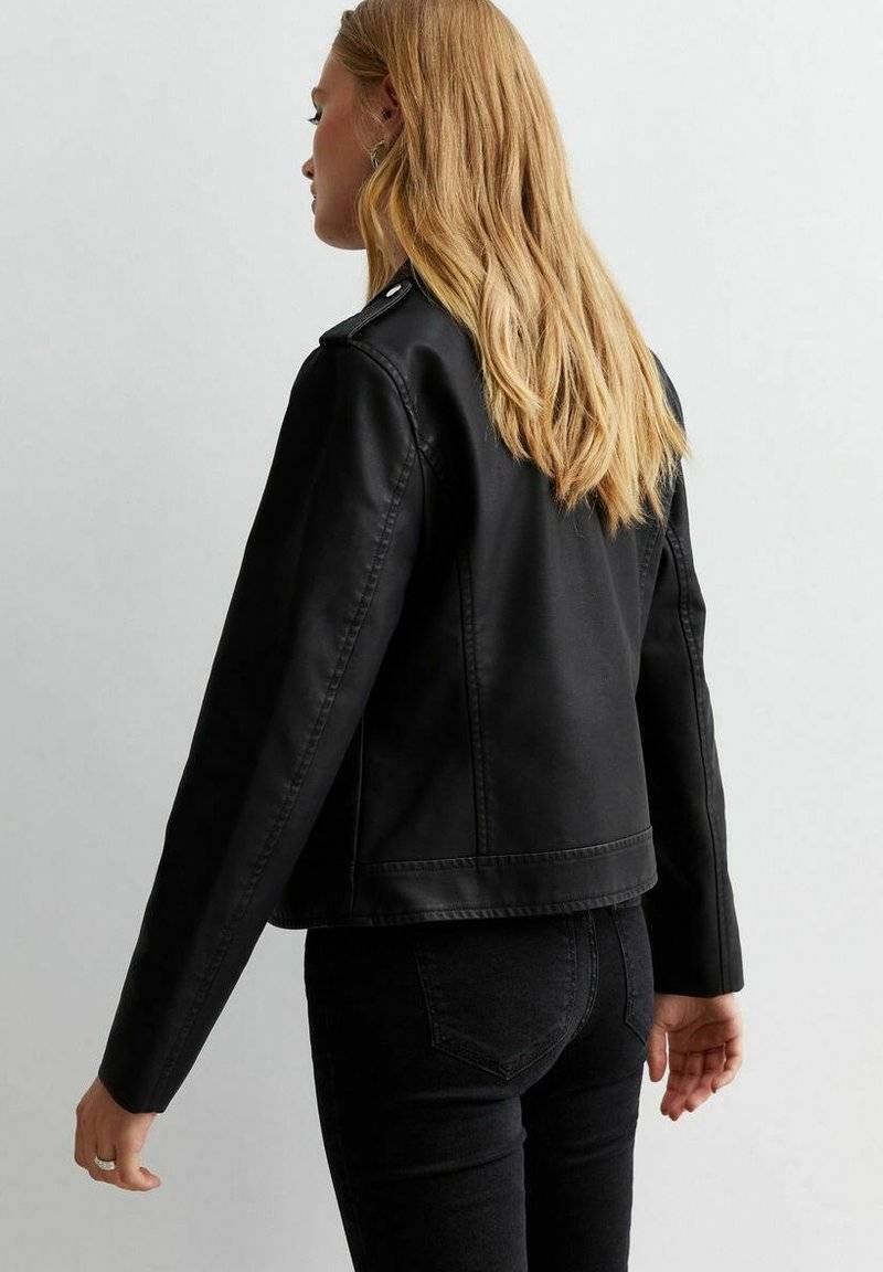 New Look New Look LOOK - Faux leather jacket - black Black Friday