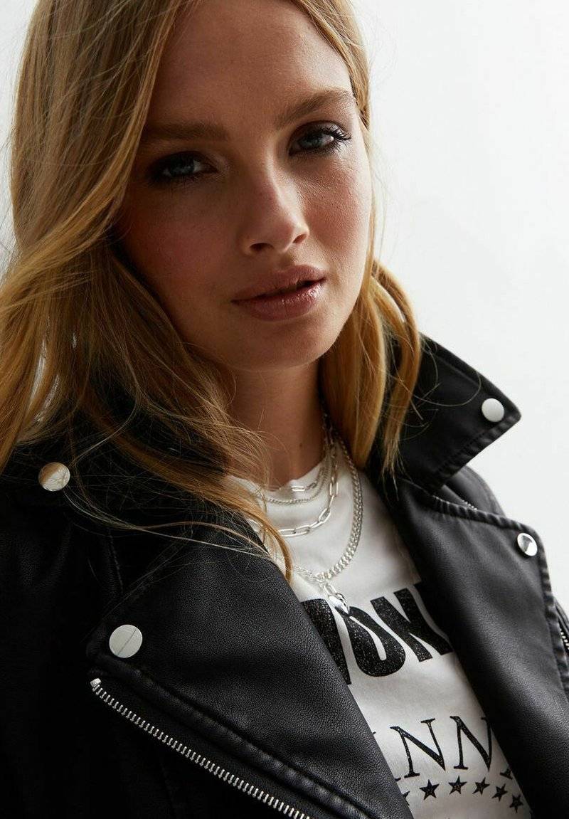 New Look New Look LOOK - Faux leather jacket - black Black Friday