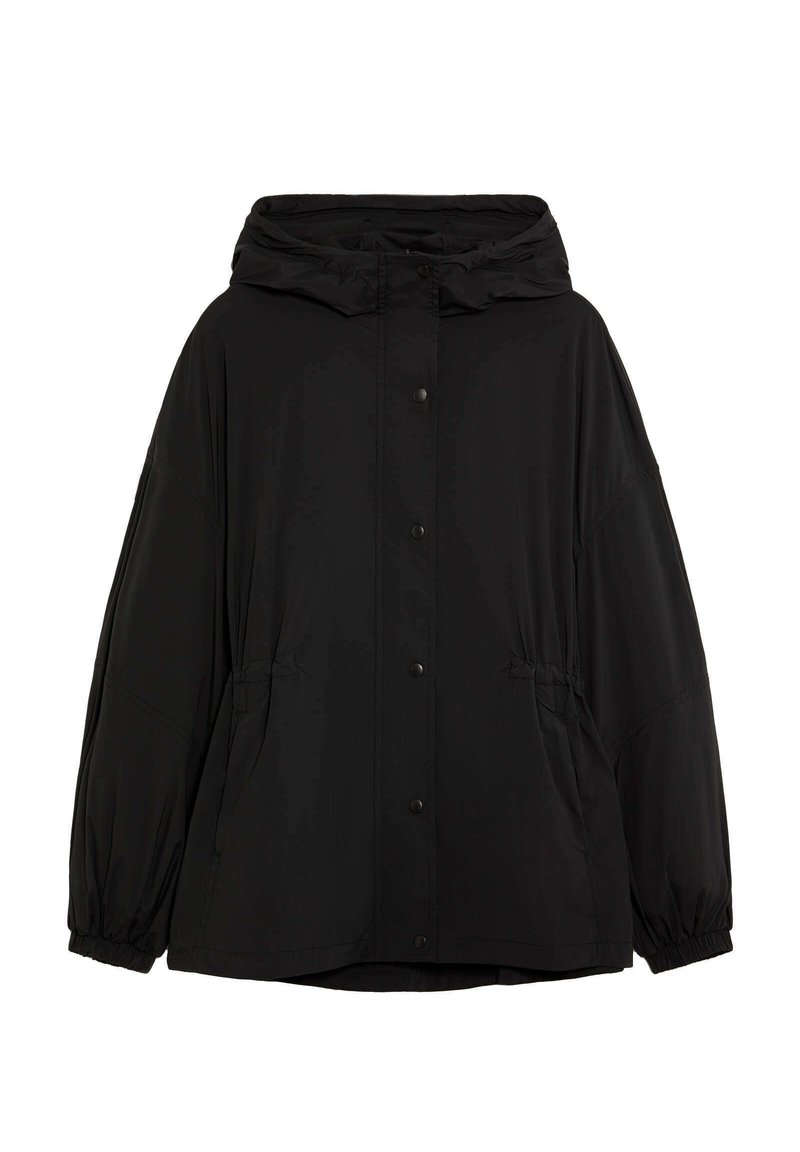 OYSHO OYSHO REPELLENT TECHNICAL - Windbreaker - black Räumungsverkauf