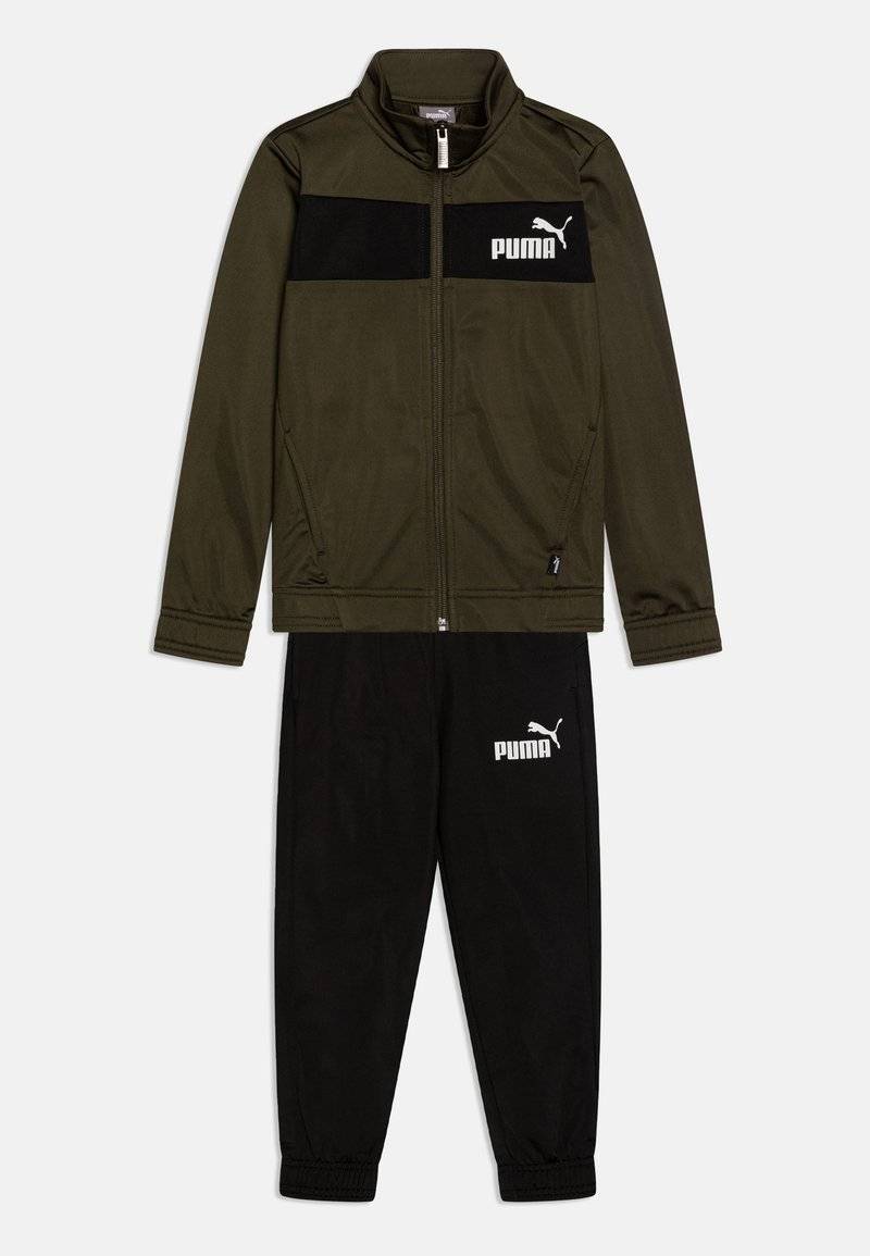 Puma Puma SUIT UNISEX SET - Tracksuit - dark olive