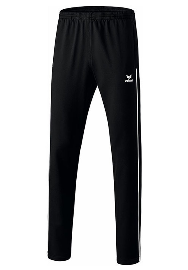 Erima Erima SHOOTER - Tracksuit bottoms - schwarzweiss