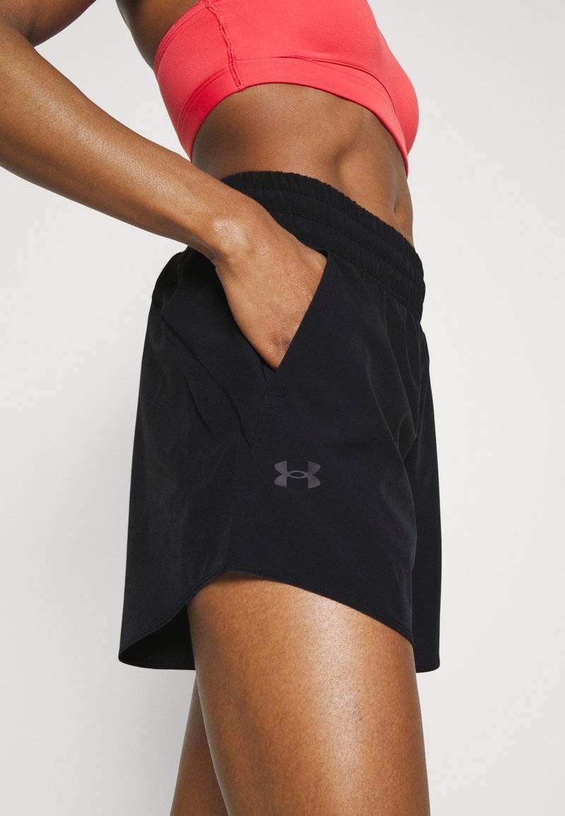 Under Armour Under Armour FLEX - Sports shorts - black Kostenlose Rückgabe