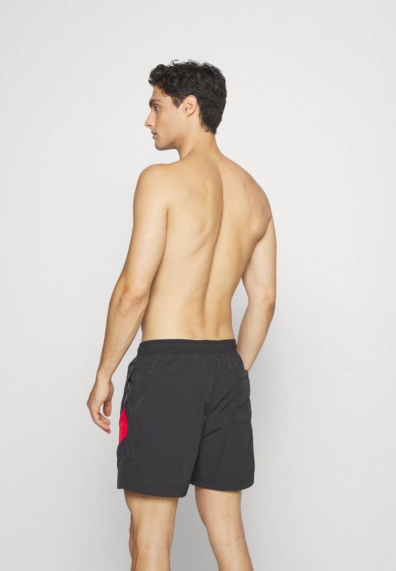 Tommy Hilfiger Tommy Hilfiger DRAWSTRING - Swimming shorts - black Letzte 2 Tage