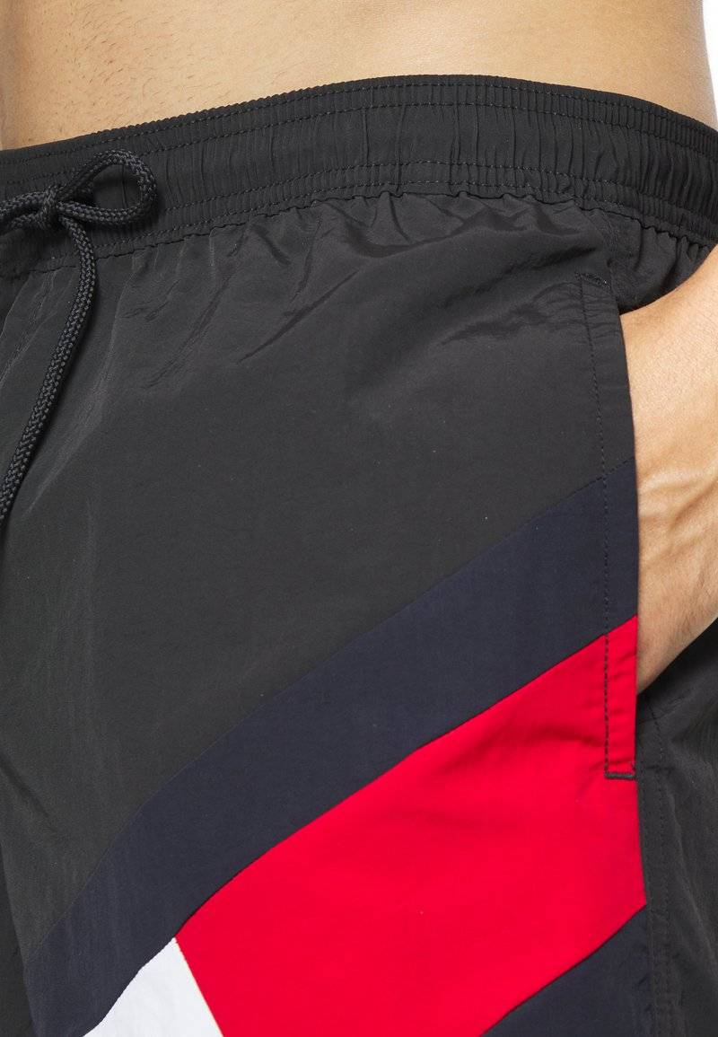 Tommy Hilfiger Tommy Hilfiger DRAWSTRING - Swimming shorts - black Letzte 2 Tage